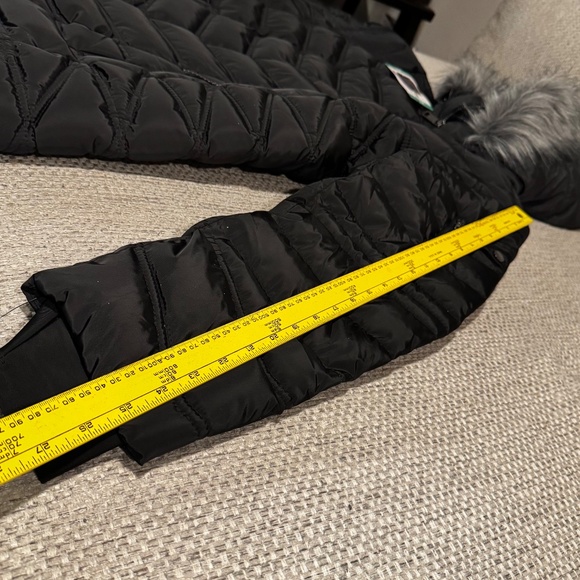 Nautica Ladies' Puffer Jacket, Water and Wind Resistant Black XL New with Tags - Picture 15 of 16